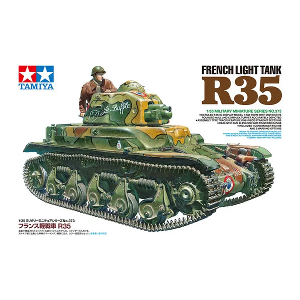 Char Léger Français R35 - TAMIYA 35373 - 1/35 - 3