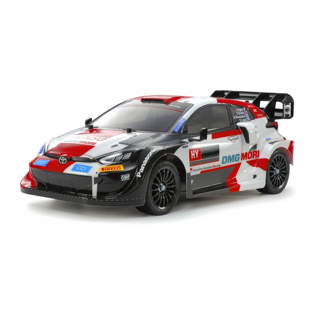 Toyota Gazoo Racing Yaris TT02 en kit + accu, chargeur, servo, télécommande - Tamiya 58716L - 1/10 - 3