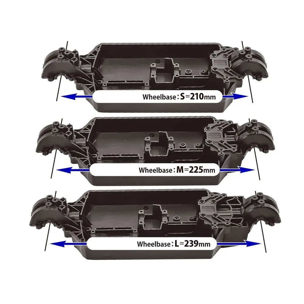Châssis XM-01 Pro kit - Tamiya 58738 - 1/10 - 7