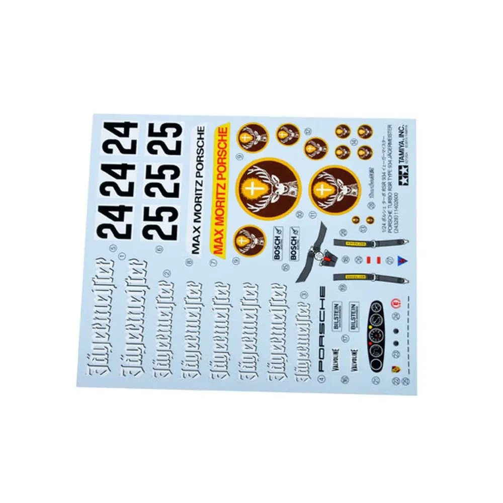 Voiture de course - Porsche 934 Jägermeister - TAMIYA 24328 - 1/24 - 2