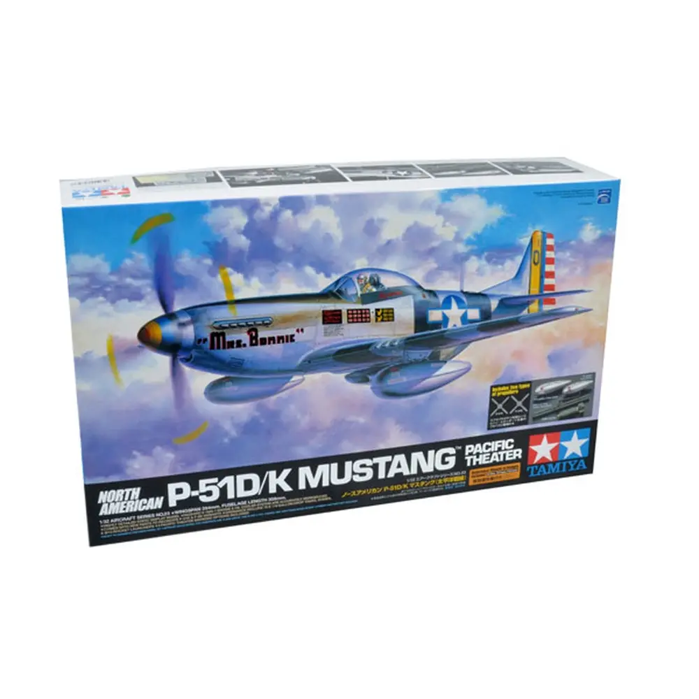 Avion de chasse - P-51D/K Mustang Pacific - Tamiya 60323 - Echelle 1/32 - 7