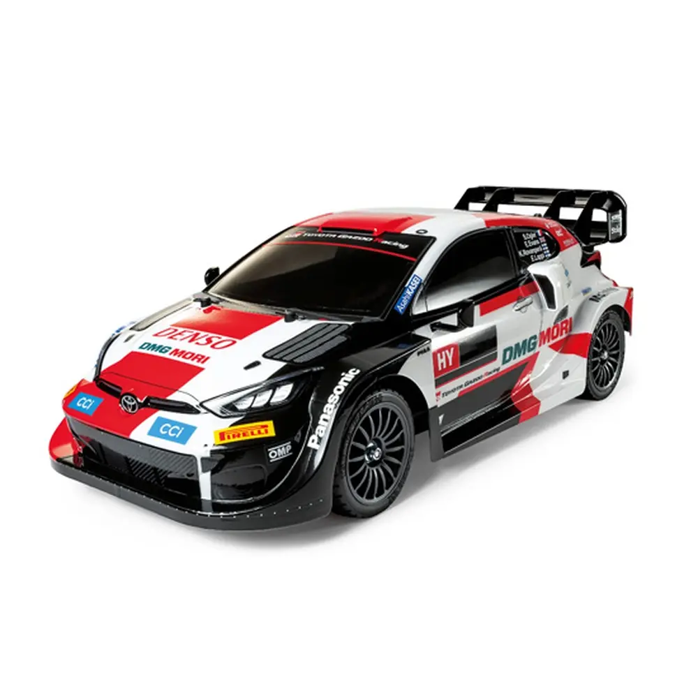 Toyota Gazoo Racing Yaris TT02 en kit + accu, chargeur, servo, télécommande - Tamiya 58716L - 1/10 - 2