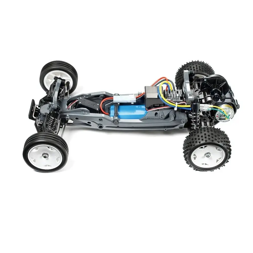 Neo Fighter Buggy DT03 100% RTR + Pack Radio Racer 3S + Accu NiMH 1800mAh + Chargeur + Servo - Tamiya 58587L - 1/10 - 2WD - 3