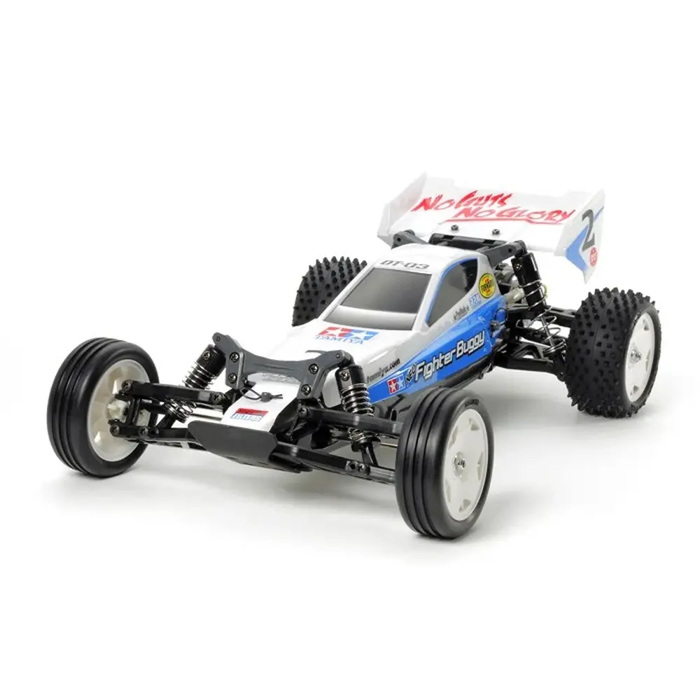 Neo Fighter Buggy DT03 100% RTR + Pack Radio Racer 3S + Accu NiMH 1800mAh + Chargeur + Servo - Tamiya 58587L - 1/10 - 2WD - 2