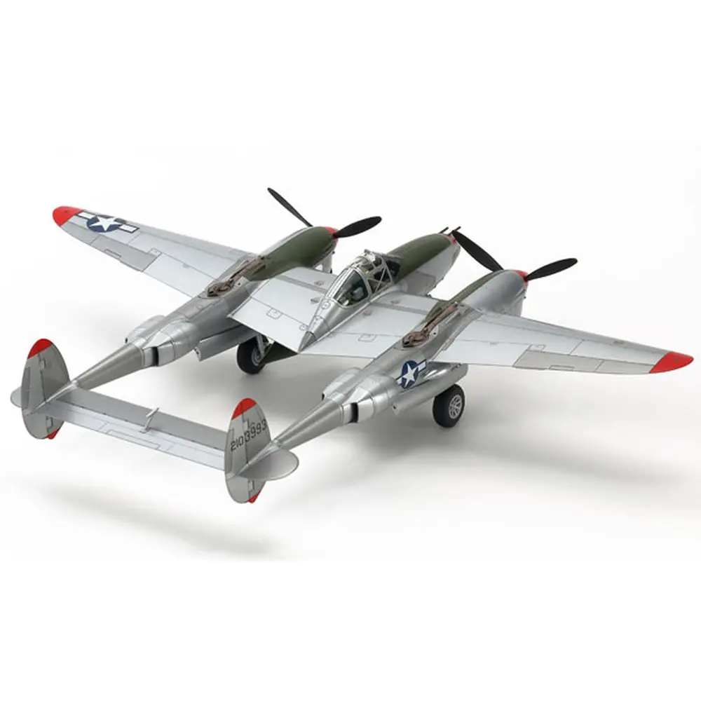 Avion de chasse - Lockheed P-38J Lightning - Tamiya 61123 - Echelle 1/48 - 2