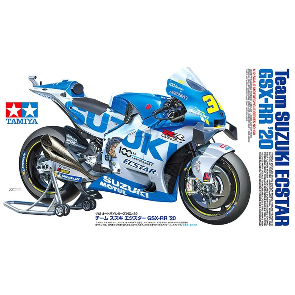Moto Suzuki Ecstar GSX-RR '20 - TAMIYA 14139 - 1/12 - 11