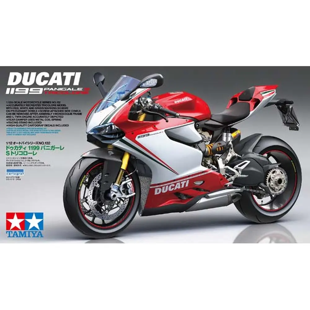 Moto Ducati 1199 Panigale Tricolore - Tamiya 14132 - 1/12 - 2