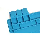Tapis Silicone Aimanté pour Soudure | T2M T422592 | Bleu | 455 x 305 mm - 2