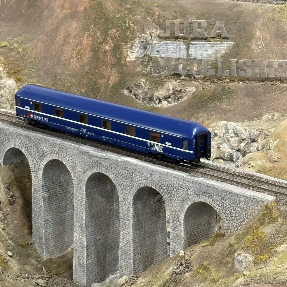 Voiture-lits WLABmh174 - Acme 52380 - HO 1/87 - SBB - Ep IV - 2R - 5