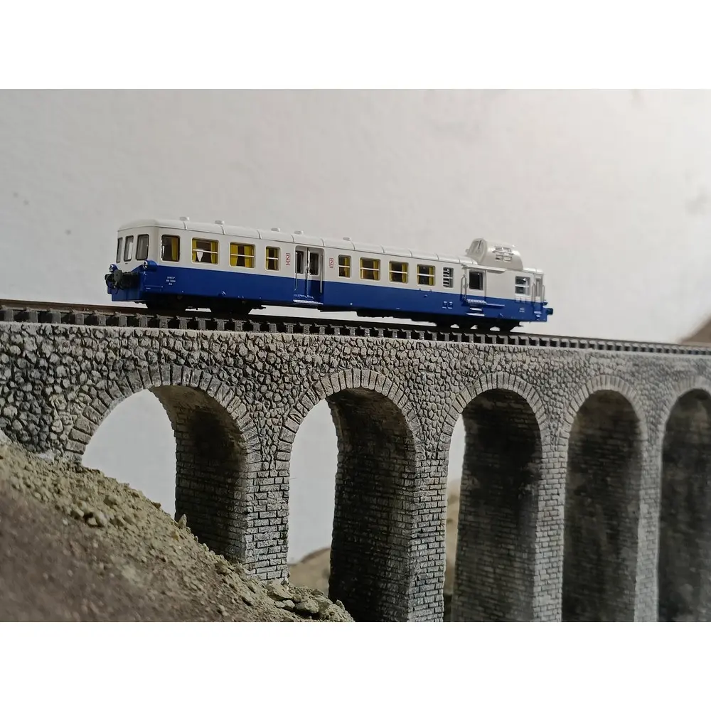 Autorail Diesel DCC SON XBD 93953 GRG- Trains160 16068S SNCF -N 1/160- EP IV - 6