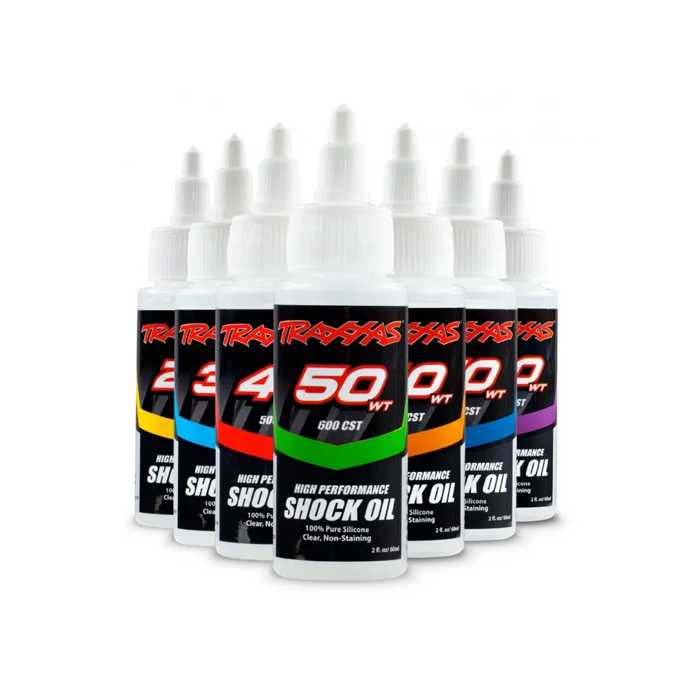 Huile silicone amortisseurs 50WT 600cst 60cc - Traxxas 5034 - 3