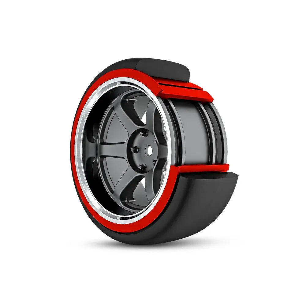 Ford Mustang 4-Tec Drift RTR - Traxxas 105237-4-RED - 1/10 - 14