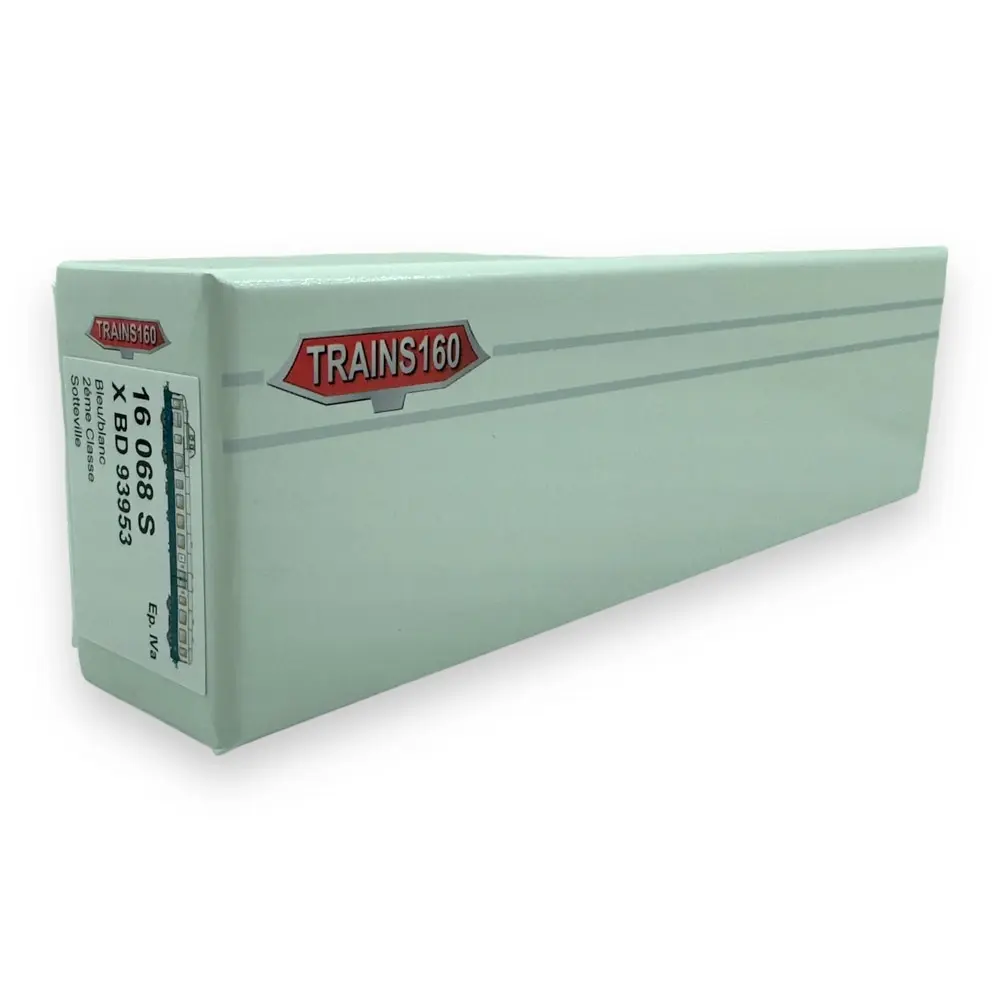 Autorail Diesel DCC SON XBD 93953 GRG- Trains160 16068S SNCF -N 1/160- EP IV - 4