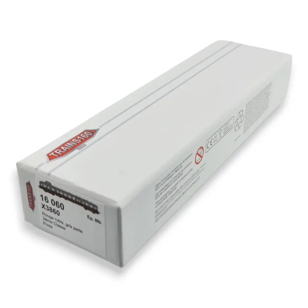 Autorail Diesel X 3860 "Fives" DCC SON - Trains160 16060S - N 1/160 - SNCF - EP III - 4