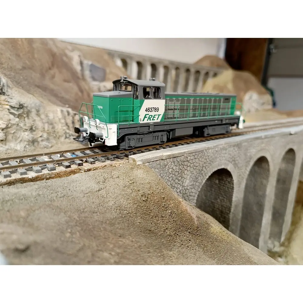 Locomotive Diesel FRET BB63789 - DCC SON - R37 HO41107DS SNCF - HO - 6