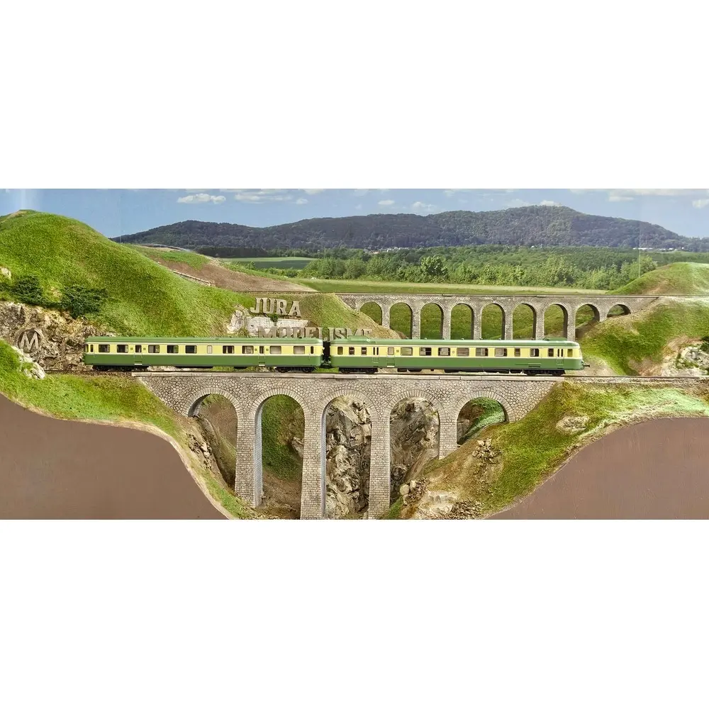 Autorail RGP 2 X-2703 Marseille - ACC SON - REE MODELES MB173SAC SNCF - HO - EP III - 11