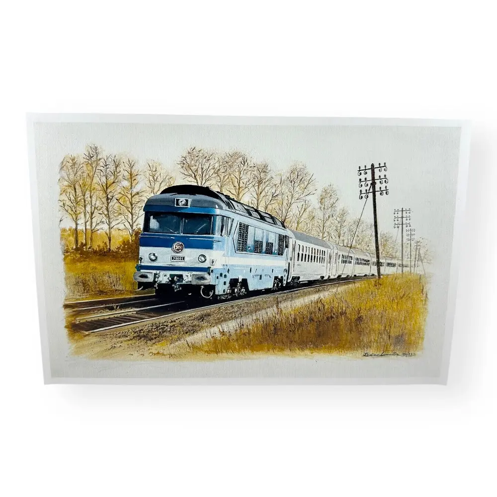 Locomotive diesel CC 70001 - Ree Modèles CC70001 - HO 1/87 - SNCF - Ep III - Analogique - 2R - 5