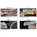 Plaque de décors Redutex 087TI121 - HO : 1/87 - Tuile Industrielle - 3