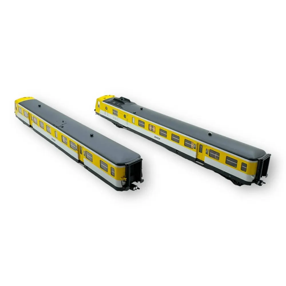 Autorail RGP 1 X-2722 Jaune Moderne - DCC SON - REE MODELES MB192S - SNCF - HO - EP IV-V - 2