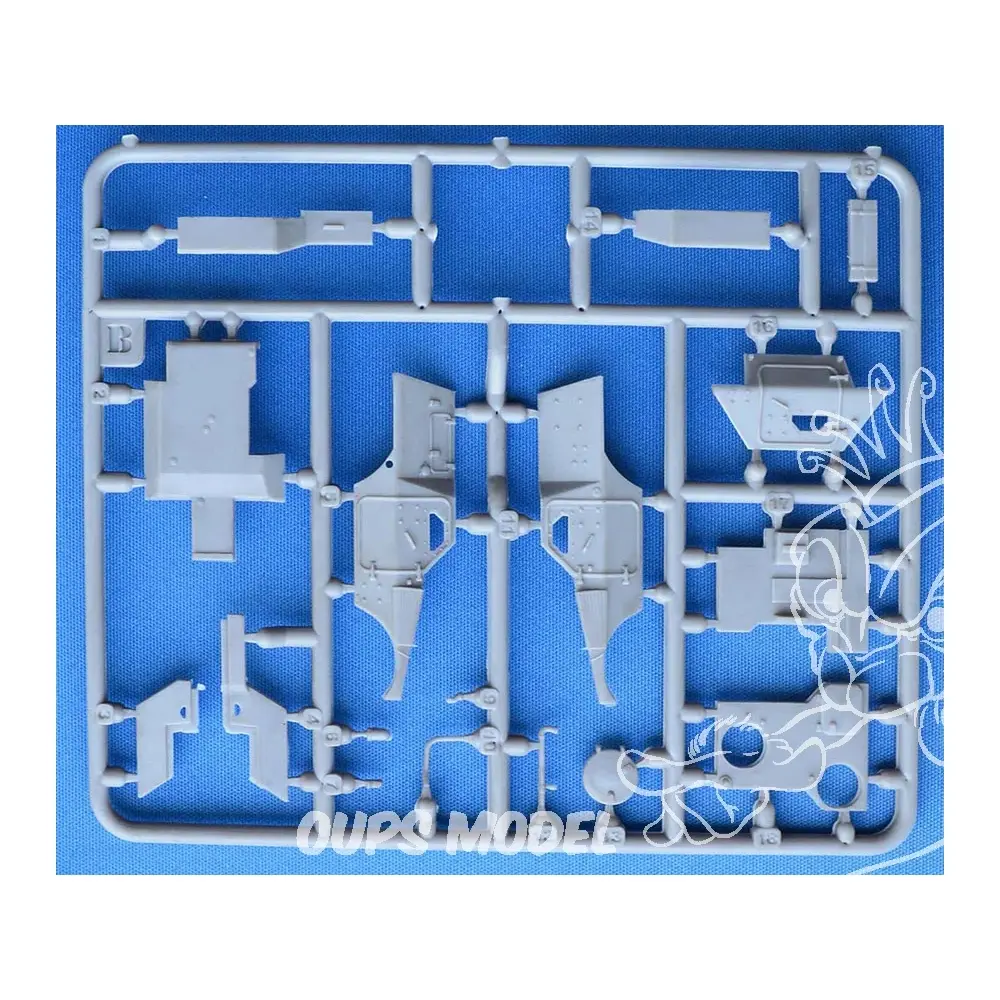 Véhicule militaire VBL porte-missile Milan AT - Ace 72421 - 1/72 - 3
