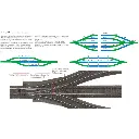 Rail droit Marklin 24188 - 188,3 mm - HO : 1/87 - Code 83 - Voie C - 4