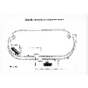 Rail courbe de commande à distance ballasté - Märklin 24294 - HO 1/87 - Code 83 - Voie C - 2