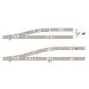 Aiguillage à droite 111mm & 15° Fleischmann 9179 cœur métal code 80 - N 1/160 - 4
