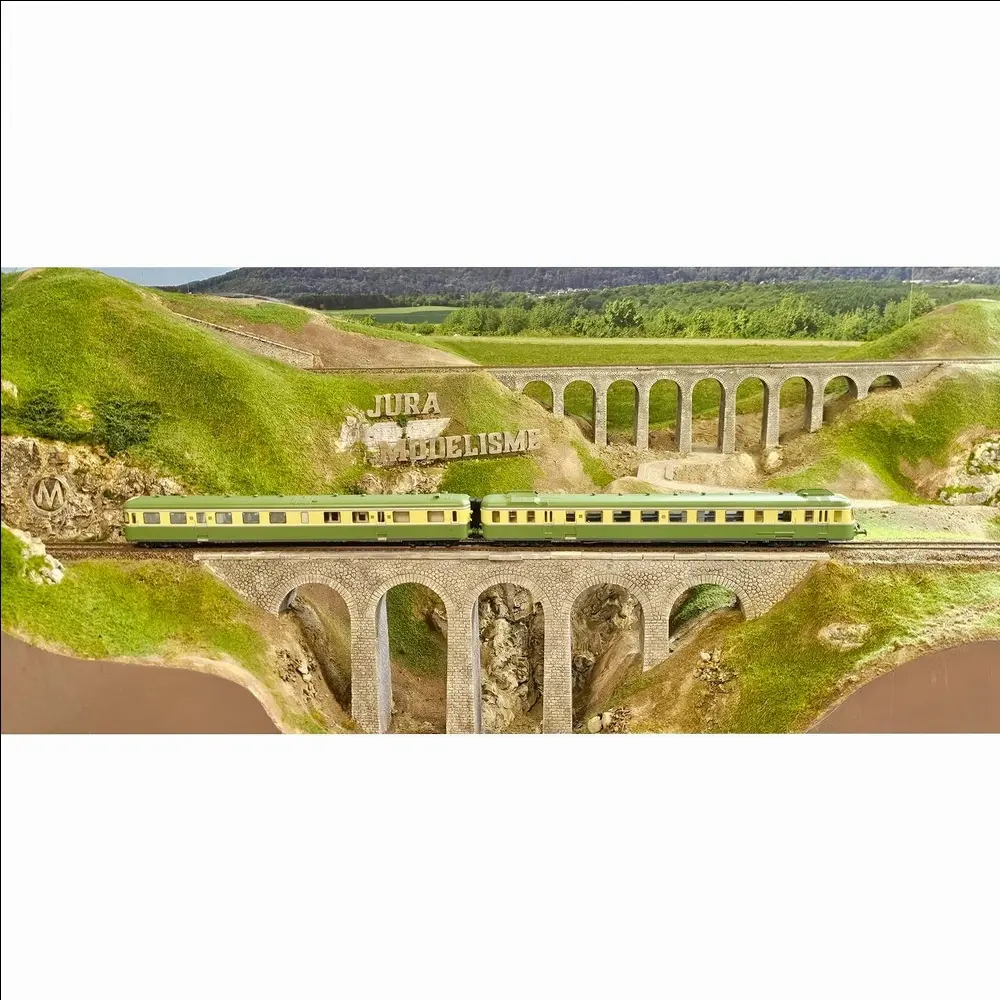 Autorail RGP 2 X-2705 Lyon-Vaise -ACC SON- REE MODELES MB172SAC SNCF - HO - EP III - 16