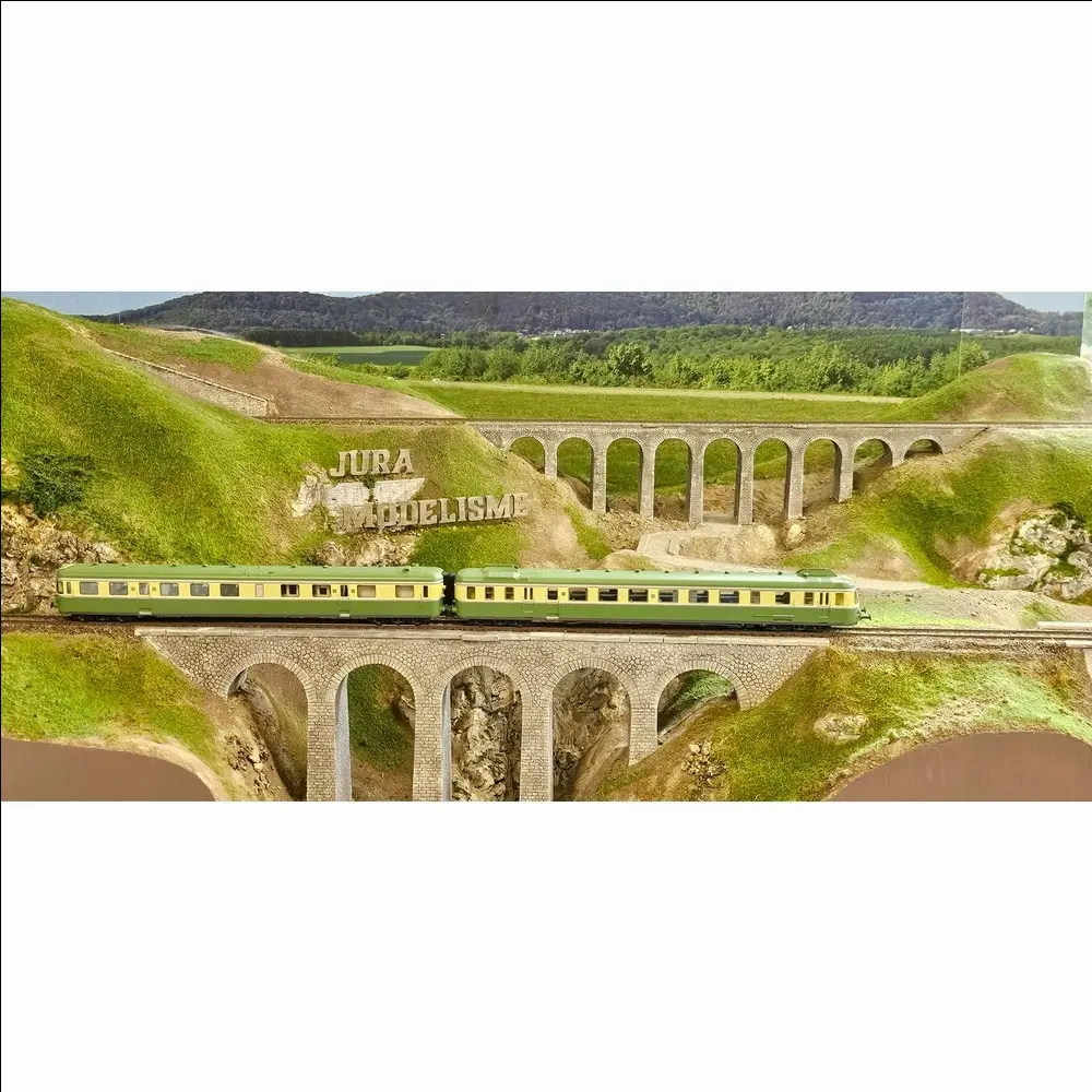 Autorail RGP 2 X-2703 Marseille - ACC SON - REE MODELES MB173SAC SNCF - HO - EP III - 18