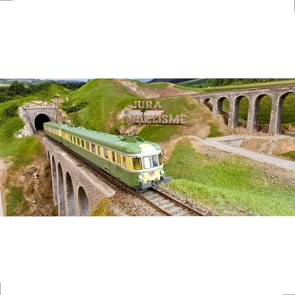 Autorail RGP 2 X-2703 Marseille - Analogique - REE MODELES MB173 SNCF - HO - EP III - 17