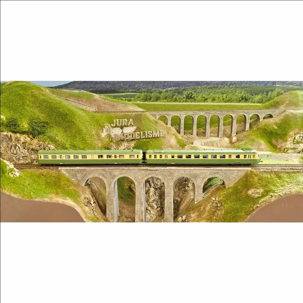 Autorail RGP 2 X-2705 Lyon-Vaise - DCC SON - REE MODELES MB172S SNCF - HO - EP III - 7