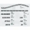 Rail droit 50 mm - Minitrix 14907 - N 1/160 - Code 80 - 2