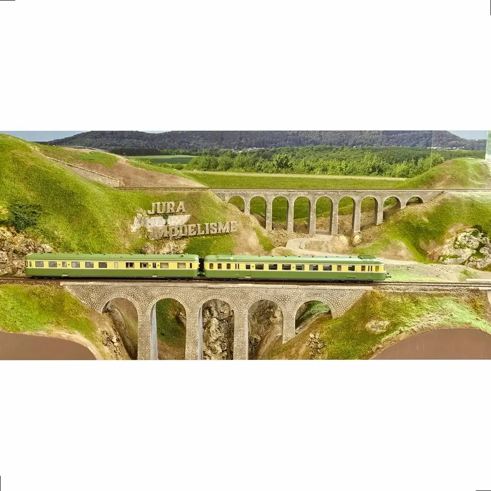 Autorail RGP 2 X-2705 Lyon-Vaise - Analogique - REE MODELES MB172 SNCF - HO - EP III - 18