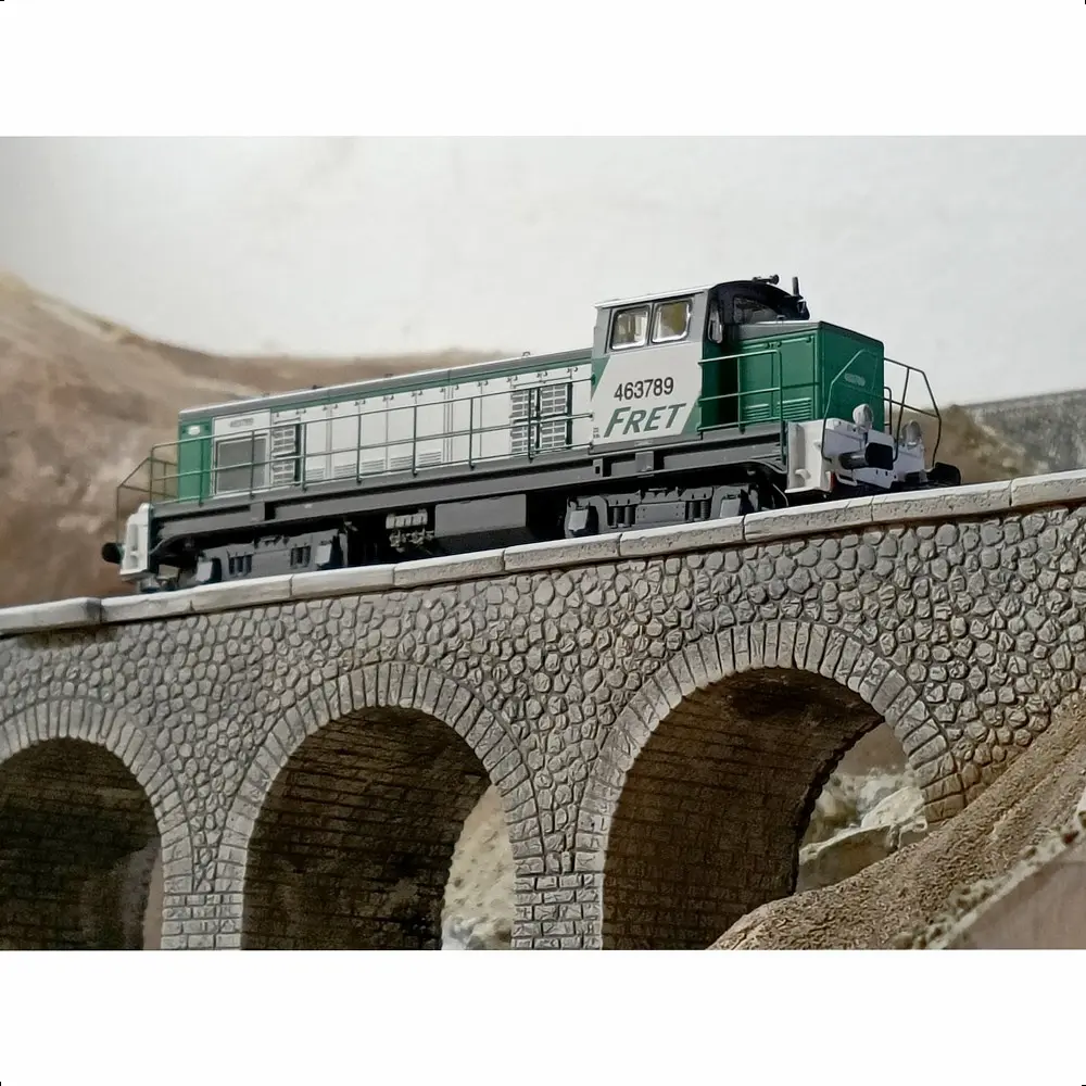 Locomotive Diesel FRET BB63789 - DCC SON - R37 HO41107DS SNCF - HO - 7