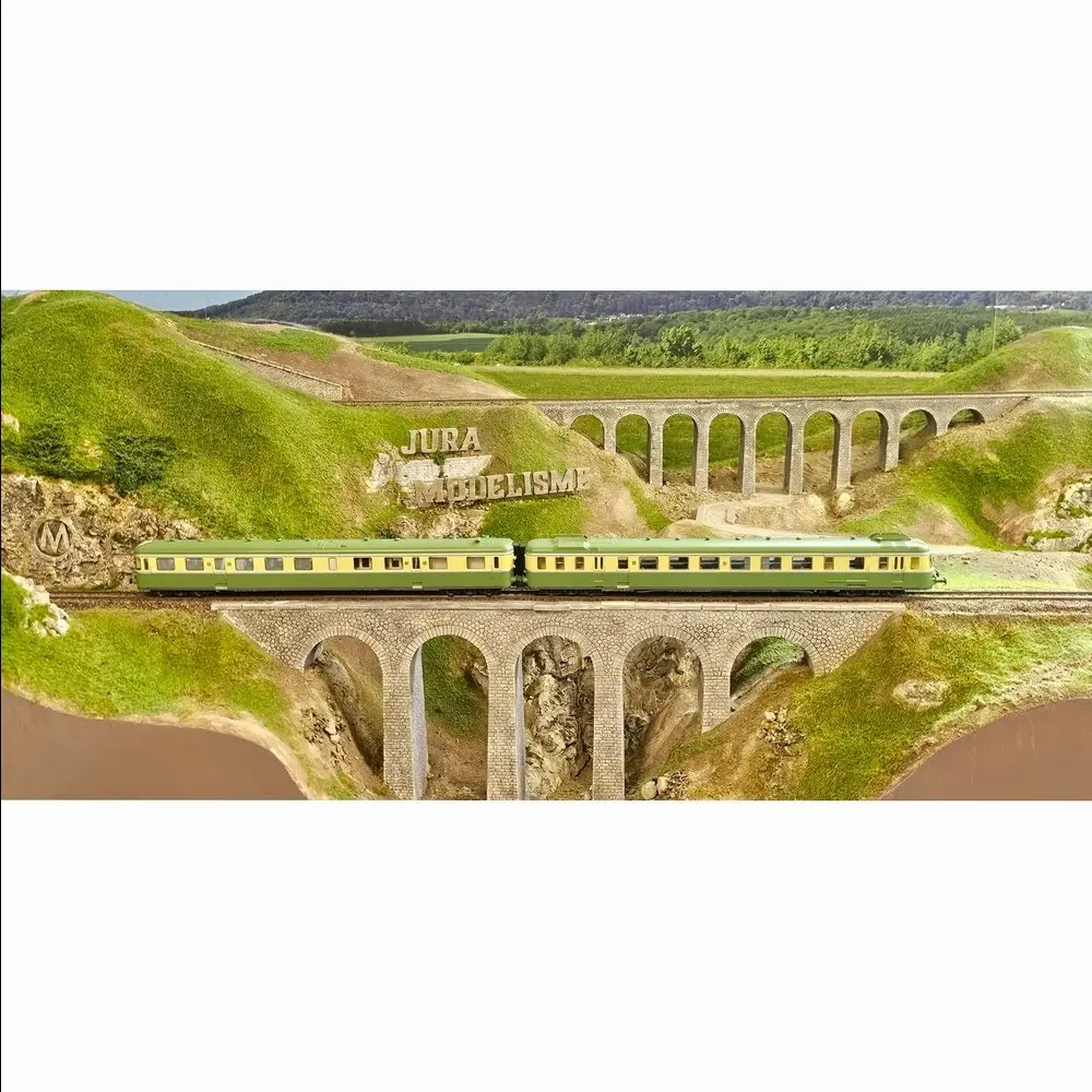 Autorail RGP 2 X-2705 Lyon-Vaise - Analogique - REE MODELES MB172 SNCF - HO - EP III - 16