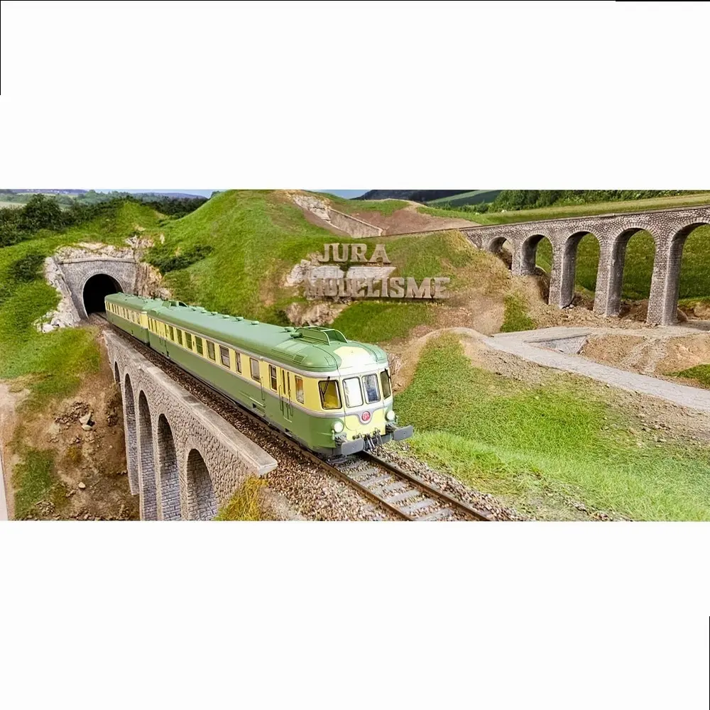 Autorail RGP 2 X-2705 Lyon-Vaise - Analogique - REE MODELES MB172 SNCF - HO - EP III - 17