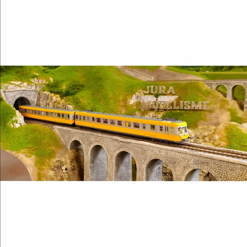 Autorail RGP 2 X-2702 Bordeaux - REE MB174SAC - SNCF - HO 1/87 - EP IV - 3R - DCC Son - 7