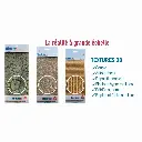 Plaque de décors Redutex 087BS211 - HO : 1/87 - Bloc de pierre calcaire arrondi - 2