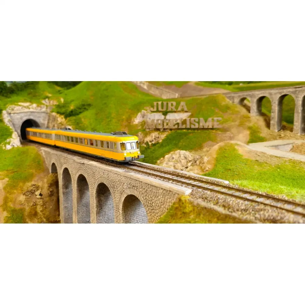 Autorail RGP 2 X-2702 Bordeaux - REE MB174SAC - SNCF - HO 1/87 - EP IV - 3R - DCC Son - 12