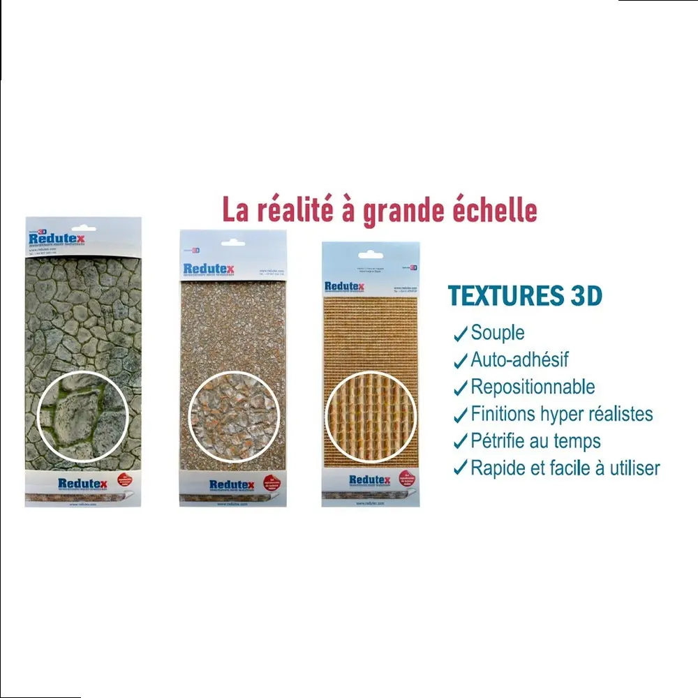 Plaque de décors Redutex 148AM121 - N 1/160 - Pavé Mosaic - 2