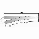 Aiguillage droit ou gauche en kit - Tillig Bahn 85435 - HO 1/87 - Code 83 - 2