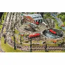 Croisement - 115mm & 30° - Fleischmann 9161 Insulfrog code 80 - N 1/160 - 4