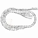 Rail droit 335 mm traverses bois Peco ST201 - HO : 1/87 - Code 100 - 3