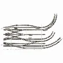 Rail courbe ballasté rayon R2 225,6 mm 7,5° Fleischmann 9128 - N : 1/160 - Code 80 - 2