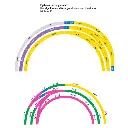 Rail courbe R3 30° Marklin 24330 - Rayon 515 mm - HO : 1/87 - Code 83 - Voie C - 4