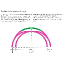 Rail courbe ballasté - Marklin 24130 - HO 1/87 - Code 83 - Voie C - Angle 30° - Rayon 360mm - 3R - 2