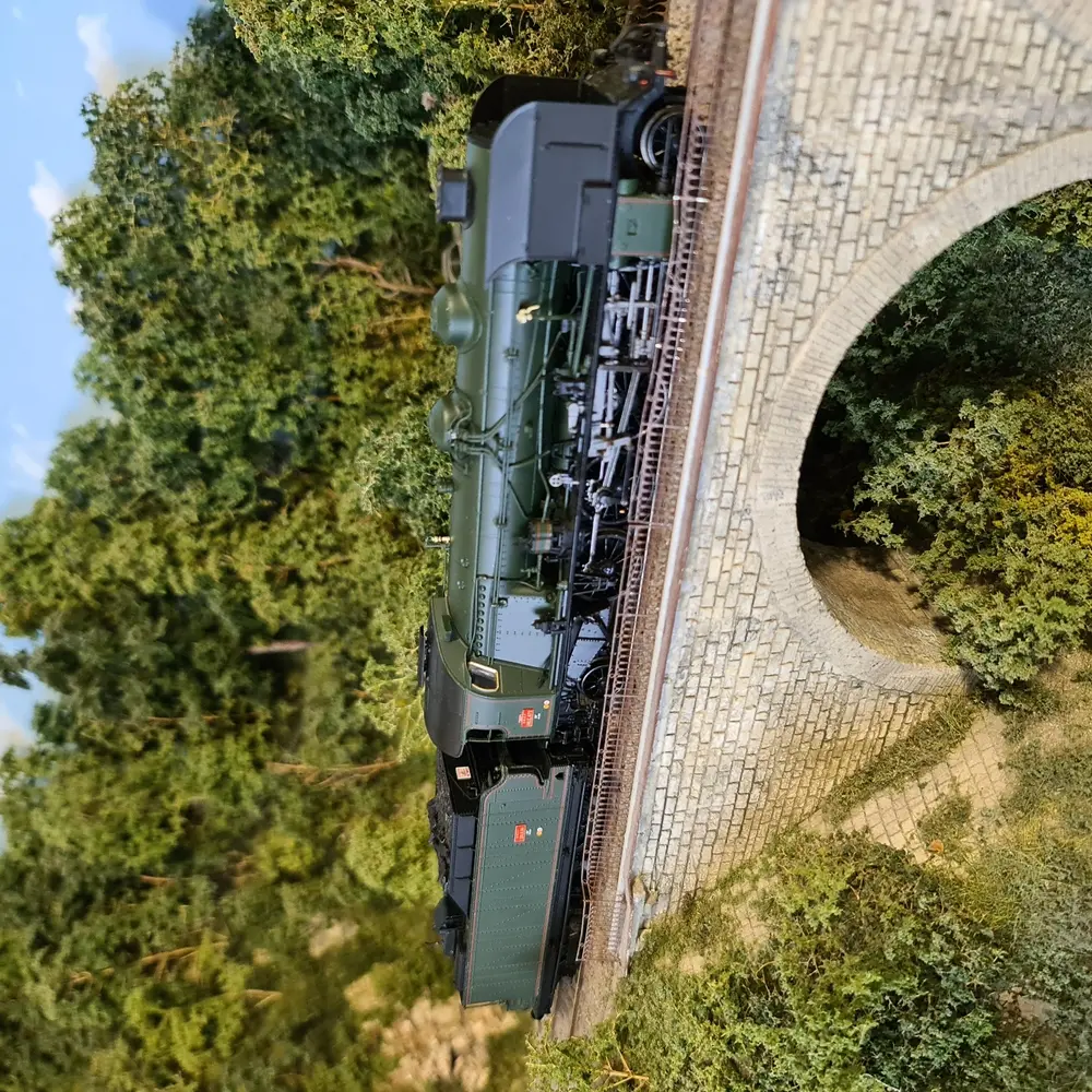 Locomotive à vapeur 141 E 672 - Ree Modèles MB052 - HO 1/87 - SNCF - Ep III - Analogique - 2R - 5