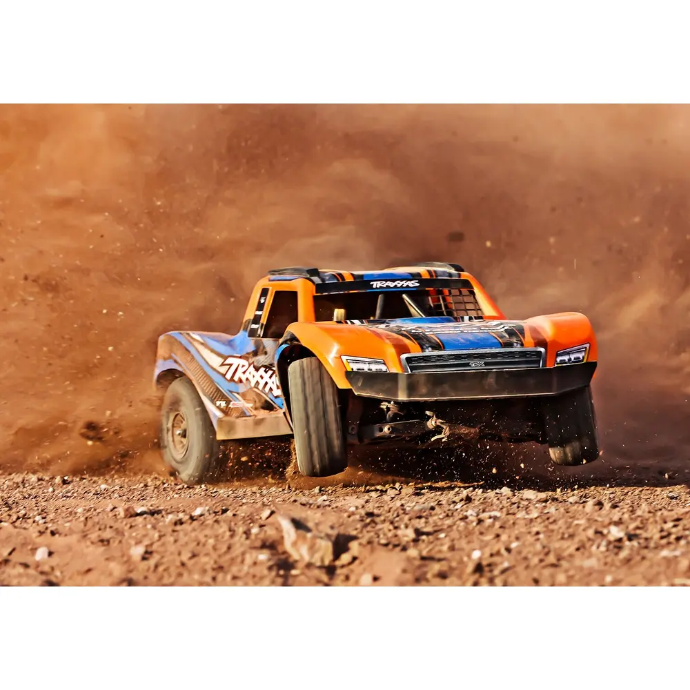 Mini Slash 4x4 BL-2S RTR (accu/chargeur) - Traxxas 108164-1-GRN - 1/14 - 38
