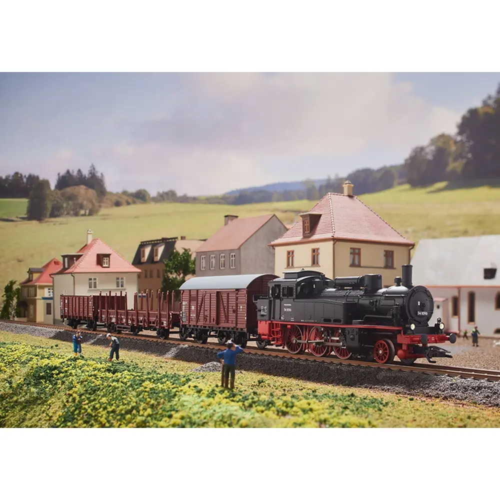Coffret de départ "Train de marchandise" - Trix 21531 - HO 1/87 - DR - EP III - 2R - DCC - 3
