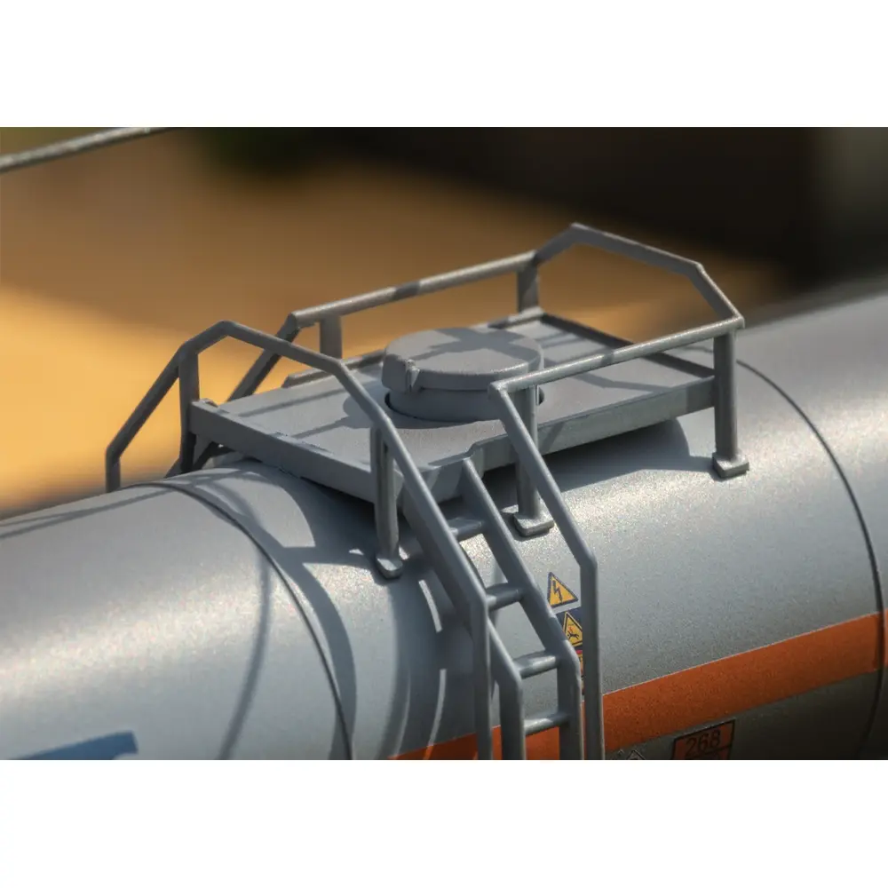 Coffret de 5 wagons-citernes VTG pour le transport de chlore gazeux - Märklin 46465 - HO 1/87 - Ep V - 3R - 3